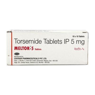Meltor 5mg Tablet 10'S - Hypertension-Diu