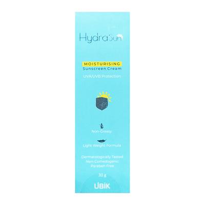 HYDRASUN UVA/UVB SPF 30 MOISTURIZING SUNSCREEN Cream 30g - Sunscreen Preparations-Emo