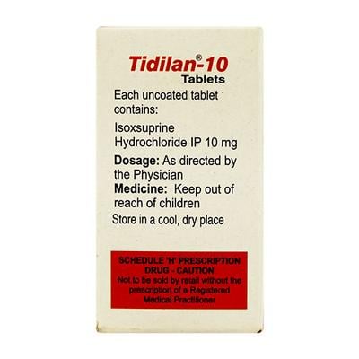 Tidilan 10mg Tablet 30'S - Peripheral Hypertension-Per