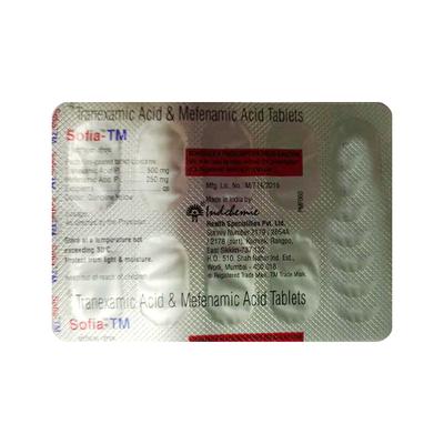 Sofia TM Tablet 10'S - Bleeding Disorders-Hae