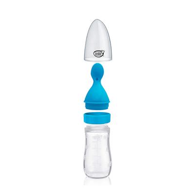 Buddsbuddy Silicone Cereal Feeder - Blue 125 ml - Feeding & Nursing