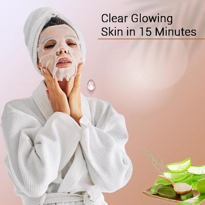 Mancode De-Tan Facial Sheet MAsk for All Skin Type 25 ml - Face Mask