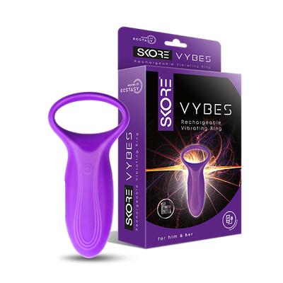 Skore Vybes Vibrating Ring Body Massager & 7 Vibrating Mode 1's - Massagers And Vibrators