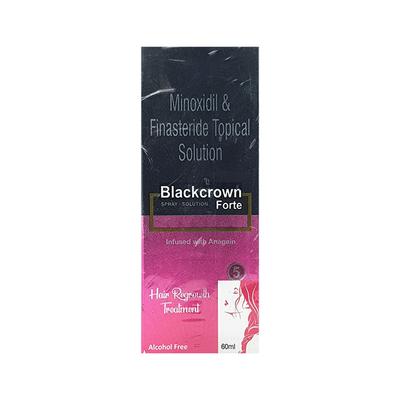 BLACKCROWN FORTE Topical Solution 60ml - Hair Loss-Oth