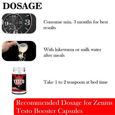 Zenius Testo Booster Capsule 60's - Other Supplements