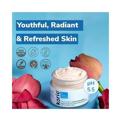 Koric Youth Boost Lotus Face Mask 100 ml - Face Creams