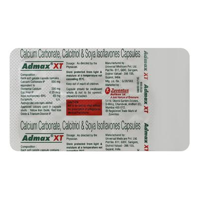 ADMAX XT Capsule 10's - Supplements-Cal