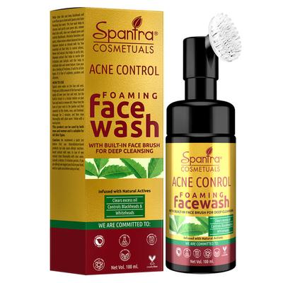 Spantra Acne Control Foaming Face Wash 100 ml - Face Wash & Cleansers