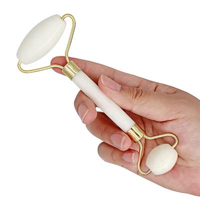 Kazarmaa Jade roller - Face Massager (White) 70 gm - Massagers
