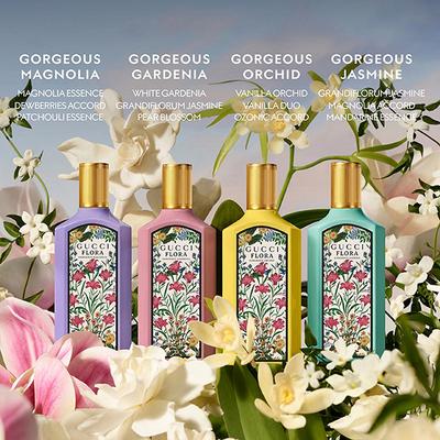 Gucci Flora Gorgeous Jasmine Eau De Parfum For Women 50 ml - Women Perfumes (Edt/Edp)