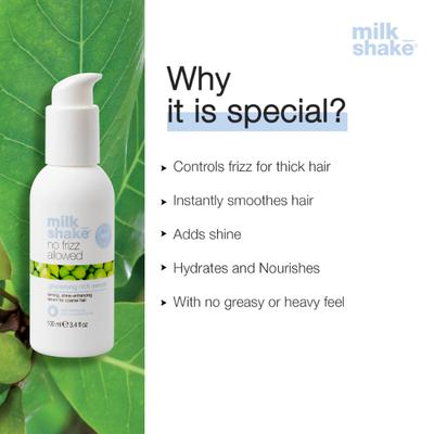 Milk Shake No Frizz Allowed Glistening Rich Serum 100 ml - Hair Sprays & Mists