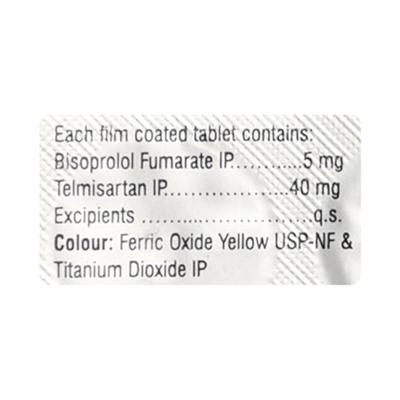 BISOPHARM T 5 Tablet 10's - Hypertension-Ang