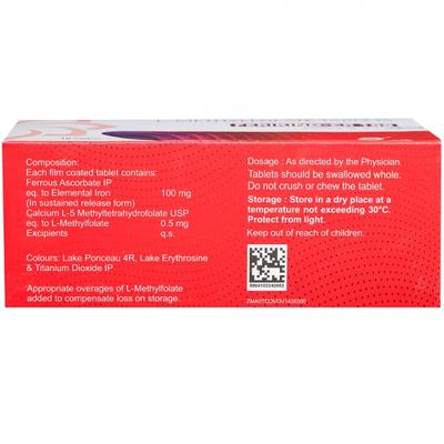 FERIKIND CR 100 Tablet 10's - Iron Supplement/Anaemia-Vma