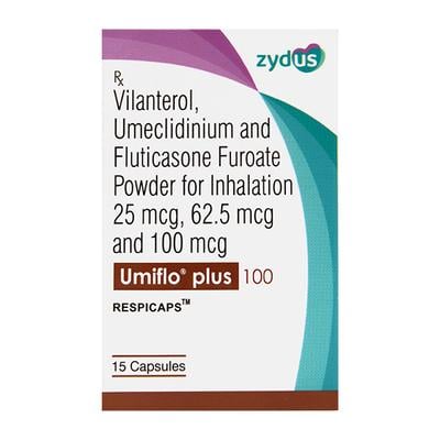 UMIFLOW PLUS 100 Respicap 15's - Asthma/COPD-Ast