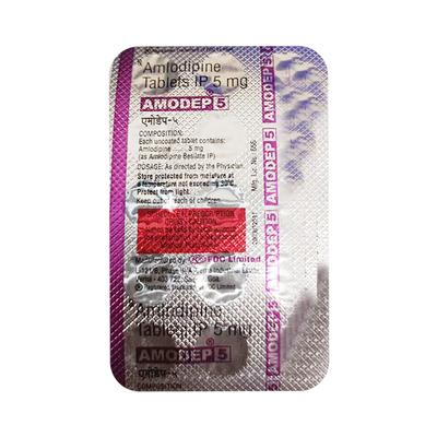 AMODEP 5 Tablet 15's - Hypertension-Cal