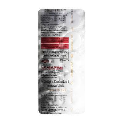 Cilnipres TC 6.25mg Tablet 10'S - Hypertension-Ana