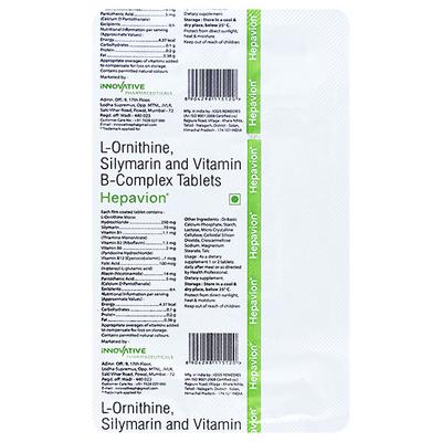 HEPAVION Tablet 10's - Liver Disease