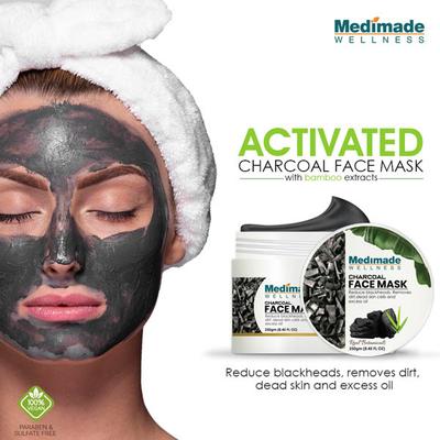 Medimade Caffeine Face Mask (Pack of 2) 1's - Masks & Peels