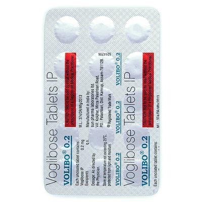 VOLIBO 0.2 Tablet 15's - Diabetes-Ant