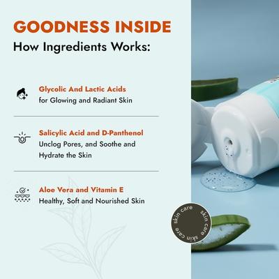 Alziba Cares Face Wash - Glow Revival 100 ml - Face Washes