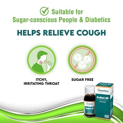 Himalaya Koflet-SF Linctus Licorice & Holy Basil 100 ml - Cough & Cold (Ayush)