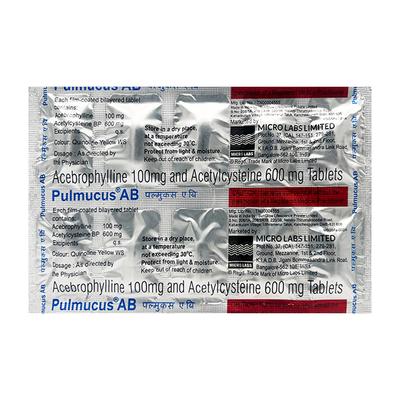 PULMUCUS AB Tablet 10's - Asthma/COPD-Ast