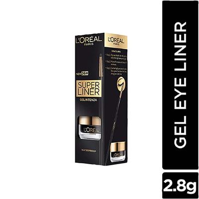 L'Oreal Paris Super Liner Gel Intenza Eyeliner, Profound Black 2.8 Gm - Eyeliners