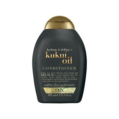 OGX Hydrate and Defrizz + Kukui Oil Conditioner, Paraben-Free, Sulfate-Free Surfactants 385 ml - Conditioners