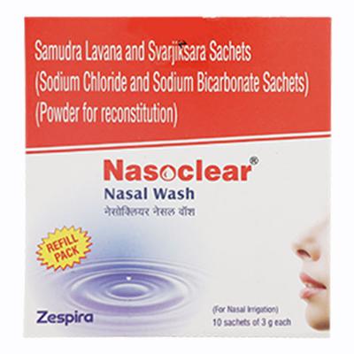 NASOCLEAR Nasal Wash 3gm - Nasal Congestion-Nas