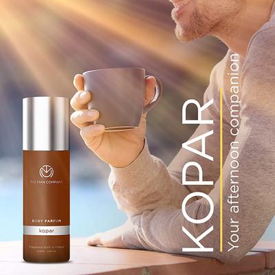 The Man Company Non-Gas Body Perfume For Men - Kopar 120 ml - Men Perfumes (Edt/Edp)