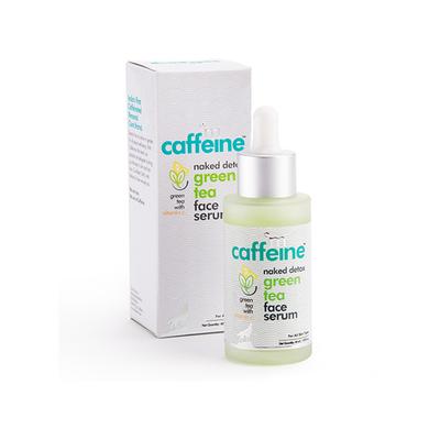 mCaffeine Naked Detox Green Tea with Vitamin C 72 Hr Hydration Face Serum for All Skin Types 40ml - Face Serum