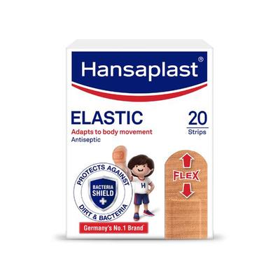 Hansaplast Antiseptic Elastic Bandage Strips 20's - Bandages And Dressings