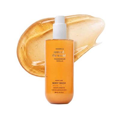 Kimirica Madagascar Vanilla Nourishing Shower Gel with Nettle Extract, All Skin Type 300ml - Shower Gels & Body Wash