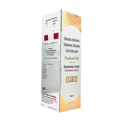 Raybarin SPF 50 Lotion 100ml - Sunscreen Preparations-Emo