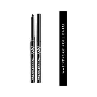 Aya Waterproof Kohl Kajal - Jet Black 0.28 gm - Kajal & Kohls