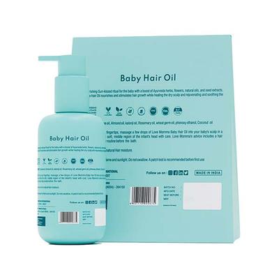 Love Momma Rosemary Leave Baby Hair Oil 250 ml - Creams, Lotions & Oils