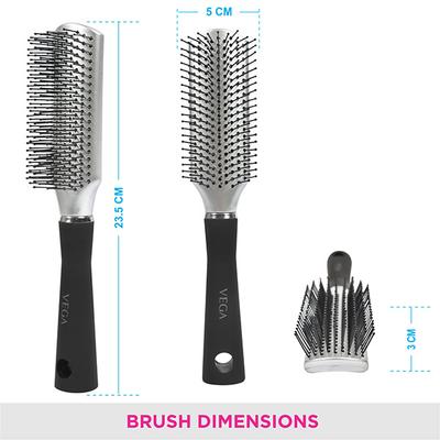 Vega Flat Brush (R10 - FB) 106 gm - Hair Brushes