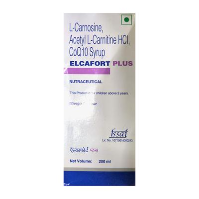 ELCAFORT PLUS NUTRACEUTICAL MANGO FLAVOUR Syrup 200ml - Supplements-Sup