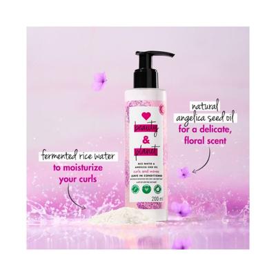 Love Beauty And Planet Rice Water & Angelica Seed Oil Silicone Free Leave-In Conditioner 200 ml - Conditioners