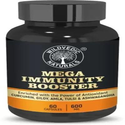 Wild Vedic Naturals Mega Immunity Booster Capsule 60's - Health Products