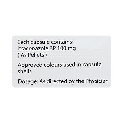 ICA 100mg Capsule 7's - Fungal Infections-Anf