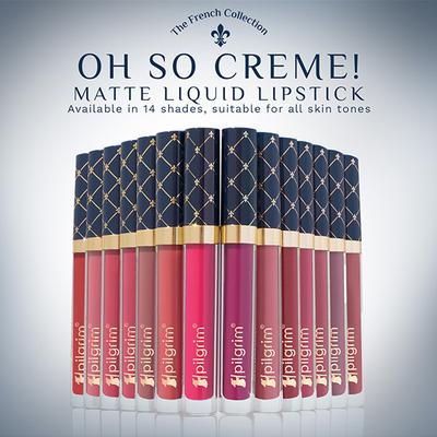 Pilgrim The French Collection Oh So Creme Liquid Lipstick - Rouge Crush 3.5 ml - Liquid Lipsticks