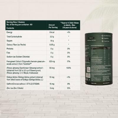 Amocare Pleasure Pulse Enhancer Gummies - Men 60's - Other Supplements