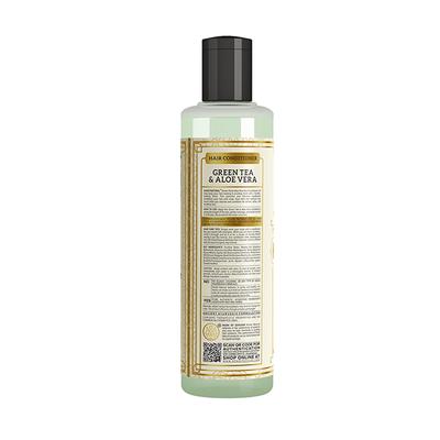 KHADI NATURAL GREENTEA ALOEVERA HAIR CONDITIONER 210 ml - Conditioners