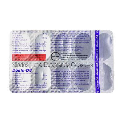 Dosin D 8 Capsule 10'S - Bladder And Prostate Disorders-Dru