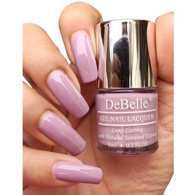 DeBelle Gel Nail Lacquer Mary Magnolia Pastel Lavender Nail Polish 8 ml - Nail Polish