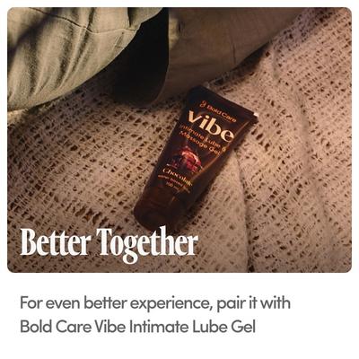 Bold Care Stroke of Genius Premium Vibrating Stroker for Men 1's - Massagers And Vibrators