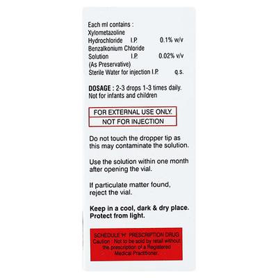 ZYLO Nasal Drops 10ml - Nasal Congestion-Nas