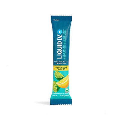 Liquid I.V. Hydration Multiplier- Lemon Lime, Electrolyte Powder Drink Mix 12's - Multi-Vitamins