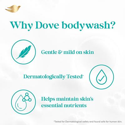 Dove Sensitive Care Bodywash with Triple Hydration Serum 250 ml - Shower Gels & Body Wash